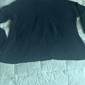 American Eagle Outfitters Black Crew Neck Sweater
